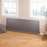 Eastbrook Type 22 Compact Panel Radiator 600mm x 1800mm - Matt Anthracite - 25.0193 - TAP 'N' SHOWER