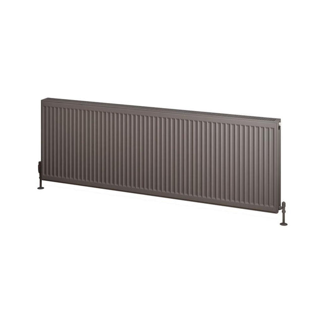 Eastbrook Type 22 Compact Panel Radiator 600mm x 1800mm - Matt Anthracite - 25.0193 - TAP 'N' SHOWER