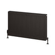 Eastbrook Type 22 Compact Panel Radiator 600mm x 1200mm - Matt Black - 25.0198 - TAP 'N' SHOWER