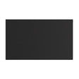 Eastbrook Flat Cover Plate 600mm x 1000mm - Matt Black - 25.5063 - TAP 'N' SHOWER