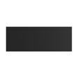 Eastbrook Flat Cover Plate 600mm x 1600mm - Matt Black - 25.5066 - TAP 'N' SHOWER