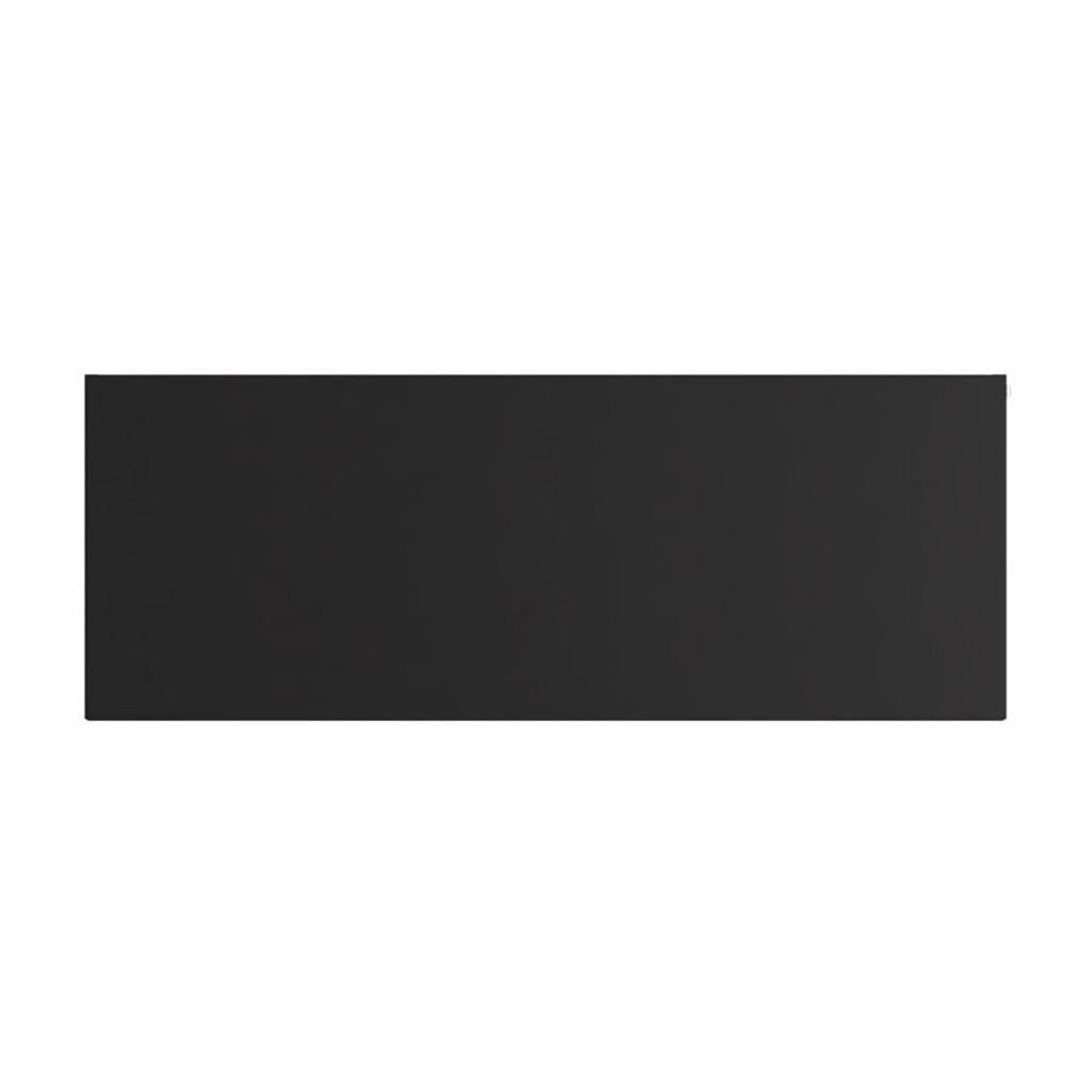Eastbrook Flat Cover Plate 600mm x 1600mm - Matt Black - 25.5066 - TAP 'N' SHOWER