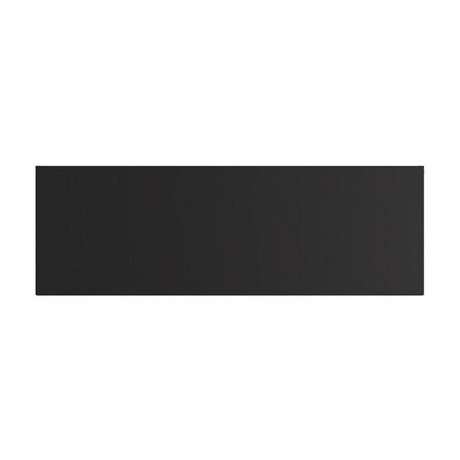 Eastbrook Flat Cover Plate 600mm x 1800mm - Matt Black - 25.5067 - TAP 'N' SHOWER