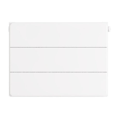 Eastbrook Flat Cover Plate With Lines 300mm x 400mm - Gloss White - 25.5068 - TAP 'N' SHOWER