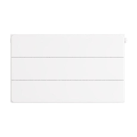 Eastbrook Flat Cover Plate With Lines 300mm x 500mm - Gloss White - 25.5069 - TAP 'N' SHOWER