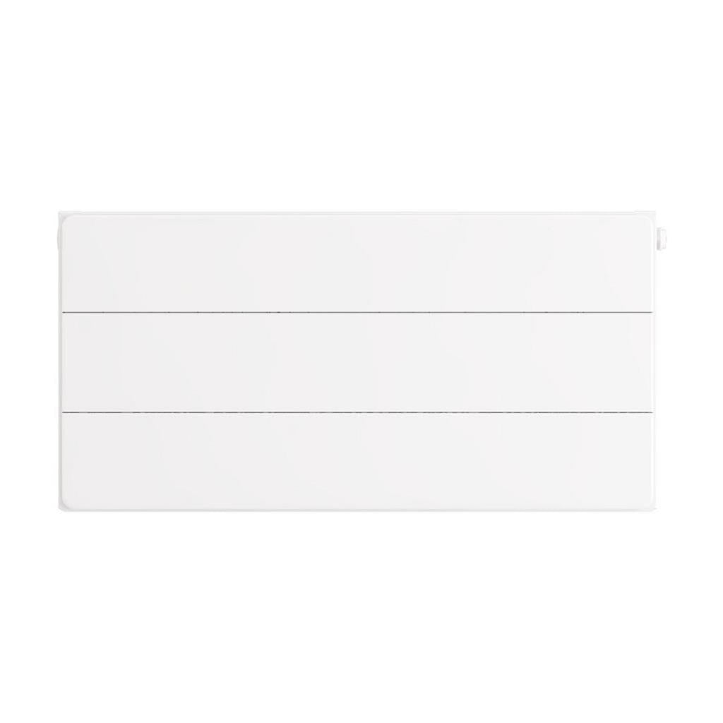 Eastbrook Flat Cover Plate With Lines 300mm x 600mm - Gloss White - 25.5070 - TAP 'N' SHOWER