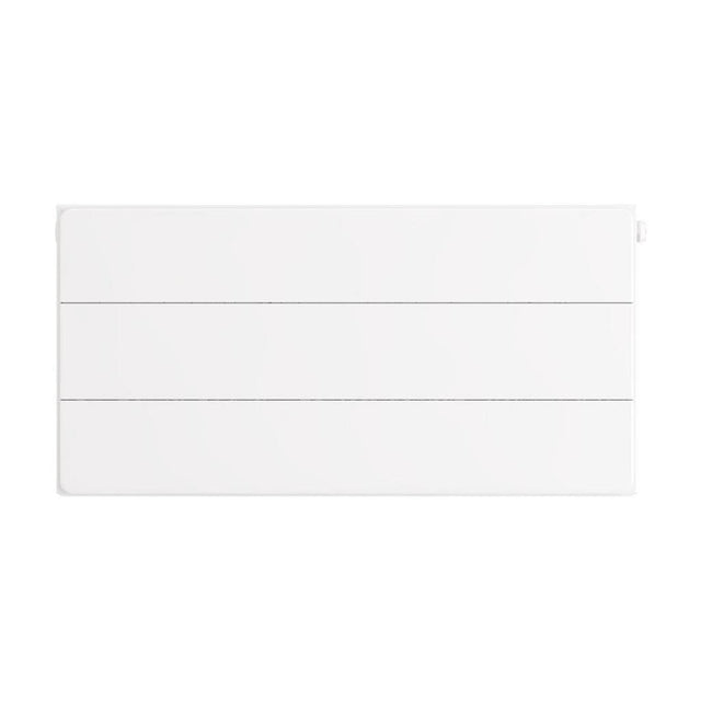 Eastbrook Flat Cover Plate With Lines 300mm x 600mm - Gloss White - 25.5070 - TAP 'N' SHOWER