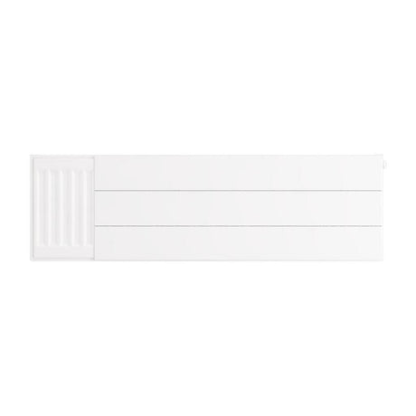 Eastbrook Flat Cover Plate With Lines 300mm x 1000mm - Gloss White - 25.5072 - TAP 'N' SHOWER