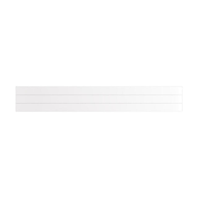 Eastbrook Flat Cover Plate With Lines 300mm x 2000mm - Gloss White - 25.5076 - TAP 'N' SHOWER