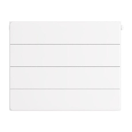Eastbrook Flat Cover Plate With Lines 400mm x 500mm - Gloss White - 25.5078 - TAP 'N' SHOWER