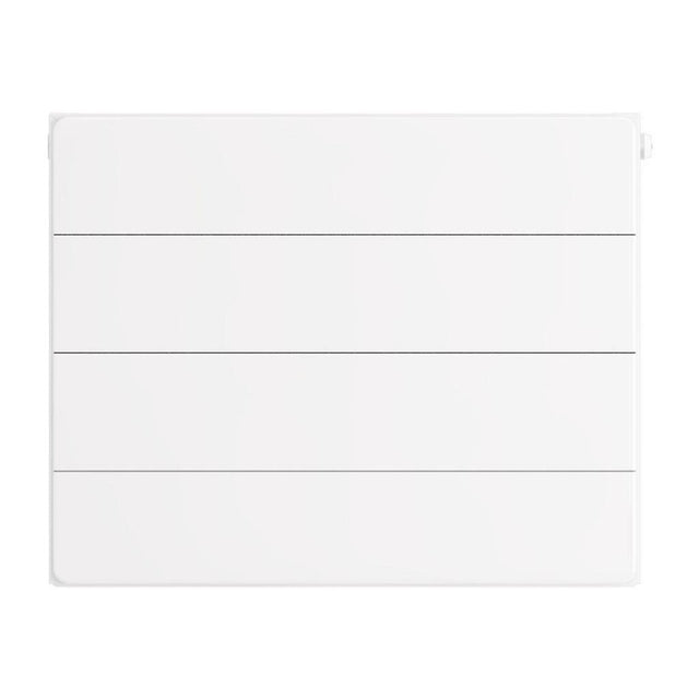 Eastbrook Flat Cover Plate With Lines 400mm x 500mm - Gloss White - 25.5078 - TAP 'N' SHOWER