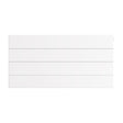 Eastbrook Flat Cover Plate With Lines 400mm x 800mm - Gloss White - 25.5081 - TAP 'N' SHOWER