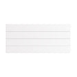 Eastbrook Flat Cover Plate With Lines 400mm x 900mm - Gloss White - 25.5082 - TAP 'N' SHOWER