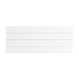 Eastbrook Flat Cover Plate With Lines 400mm x 1000mm - Gloss White - 25.5083 - TAP 'N' SHOWER