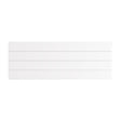 Eastbrook Flat Cover Plate With Lines 400mm x 1100mm - Gloss White - 25.5084 - TAP 'N' SHOWER