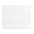 Eastbrook Flat Cover Plate With Lines 500mm x 600mm - Gloss White - 25.5092 - TAP 'N' SHOWER