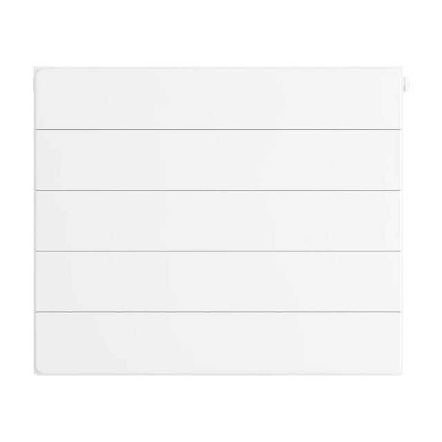 Eastbrook Flat Cover Plate With Lines 500mm x 600mm - Gloss White - 25.5092 - TAP 'N' SHOWER