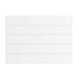 Eastbrook Flat Cover Plate With Lines 500mm x 700mm - Gloss White - 25.5093 - TAP 'N' SHOWER