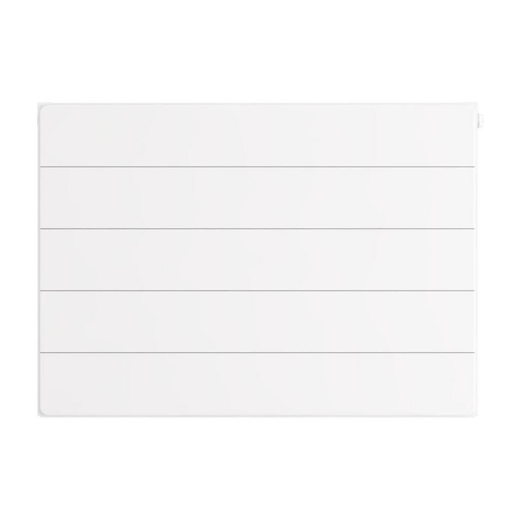 Eastbrook Flat Cover Plate With Lines 500mm x 700mm - Gloss White - 25.5093 - TAP 'N' SHOWER