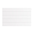Eastbrook Flat Cover Plate With Lines 500mm x 800mm - Gloss White - 25.5094 - TAP 'N' SHOWER