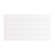 Eastbrook Flat Cover Plate With Lines 500mm x 900mm - Gloss White - 25.5095 - TAP 'N' SHOWER