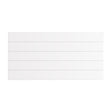 Eastbrook Flat Cover Plate With Lines 500mm x 1000mm - Gloss White - 25.5096 - TAP 'N' SHOWER