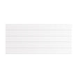 Eastbrook Flat Cover Plate With Lines 500mm x 1100mm - Gloss White - 25.5097 - TAP 'N' SHOWER