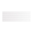 Eastbrook Flat Cover Plate With Lines 500mm x 1400mm - Gloss White - 25.5100 - TAP 'N' SHOWER