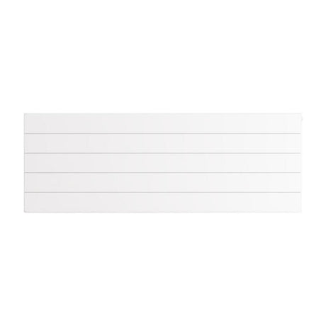 Eastbrook Flat Cover Plate With Lines 500mm x 1400mm - Gloss White - 25.5100 - TAP 'N' SHOWER