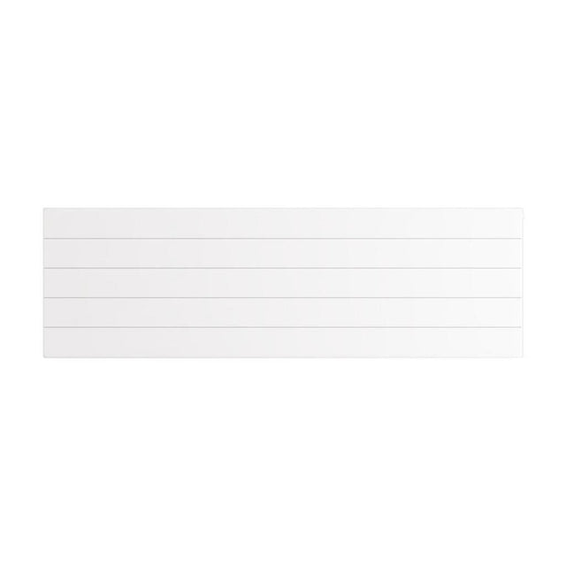 Eastbrook Flat Cover Plate With Lines 500mm x 1600mm - Gloss White - 25.5102 - TAP 'N' SHOWER