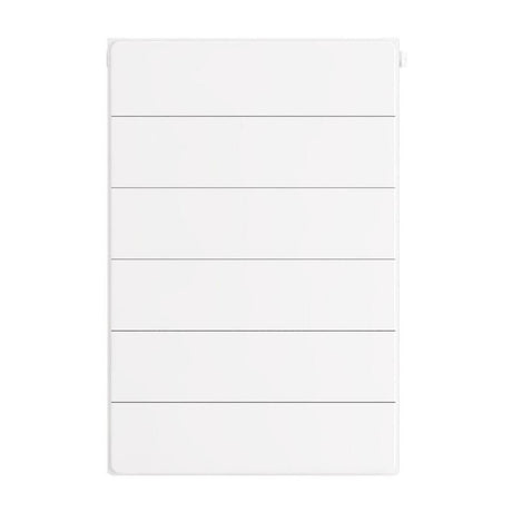 Eastbrook Flat Cover Plate With Lines 600mm x 400mm - Gloss White - 25.5105 - TAP 'N' SHOWER