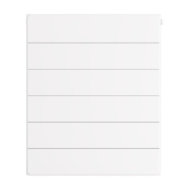 Eastbrook Flat Cover Plate With Lines 600mm x 500mm - Gloss White - 25.5106 - TAP 'N' SHOWER