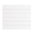 Eastbrook Flat Cover Plate With Lines 600mm x 700mm - Gloss White - 25.5108 - TAP 'N' SHOWER