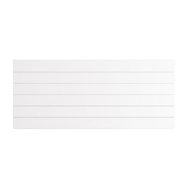 Eastbrook Flat Cover Plate With Lines 600mm x 1400mm - Gloss White - 25.5115 - TAP 'N' SHOWER