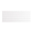 Eastbrook Flat Cover Plate With Lines 600mm x 1500mm - Gloss White - 25.5116 - TAP 'N' SHOWER
