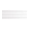 Eastbrook Flat Cover Plate With Lines 600mm x 1600mm - Gloss White - 25.5117 - TAP 'N' SHOWER