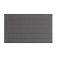 Eastbrook Flat Cover Plate With Lines 600mm x 1000mm - Matt Anthracite - 25.5123 - TAP 'N' SHOWER