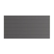 Eastbrook Flat Cover Plate With Lines 600mm x 1200mm - Matt Anthracite - 25.5124 - TAP 'N' SHOWER