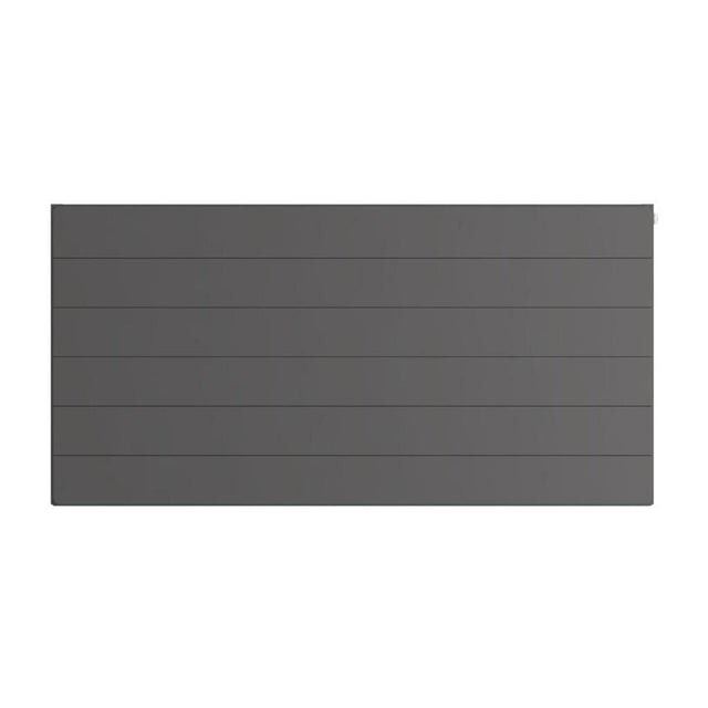 Eastbrook Flat Cover Plate With Lines 600mm x 1200mm - Matt Anthracite - 25.5124 - TAP 'N' SHOWER