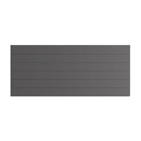 Eastbrook Flat Cover Plate With Lines 600mm x 1400mm - Matt Anthracite - 25.5125 - TAP 'N' SHOWER