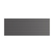 Eastbrook Flat Cover Plate With Lines 600mm x 1600mm - Matt Anthracite - 25.5126 - TAP 'N' SHOWER