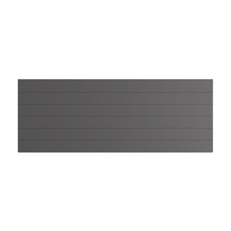 Eastbrook Flat Cover Plate With Lines 600mm x 1600mm - Matt Anthracite - 25.5126 - TAP 'N' SHOWER