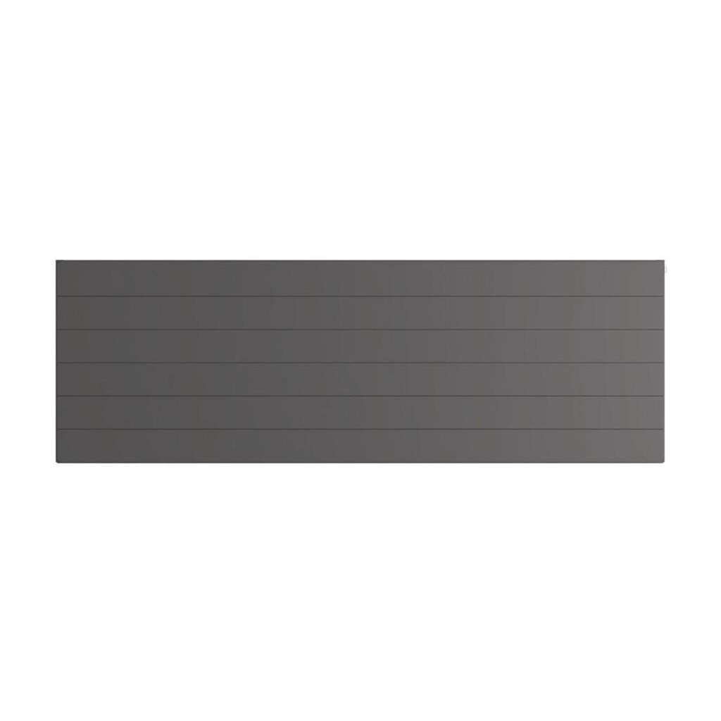 Eastbrook Flat Cover Plate With Lines 600mm x 1800mm - Matt Anthracite - 25.5127 - TAP 'N' SHOWER