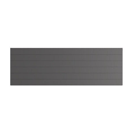 Eastbrook Flat Cover Plate With Lines 600mm x 1800mm - Matt Anthracite - 25.5127 - TAP 'N' SHOWER