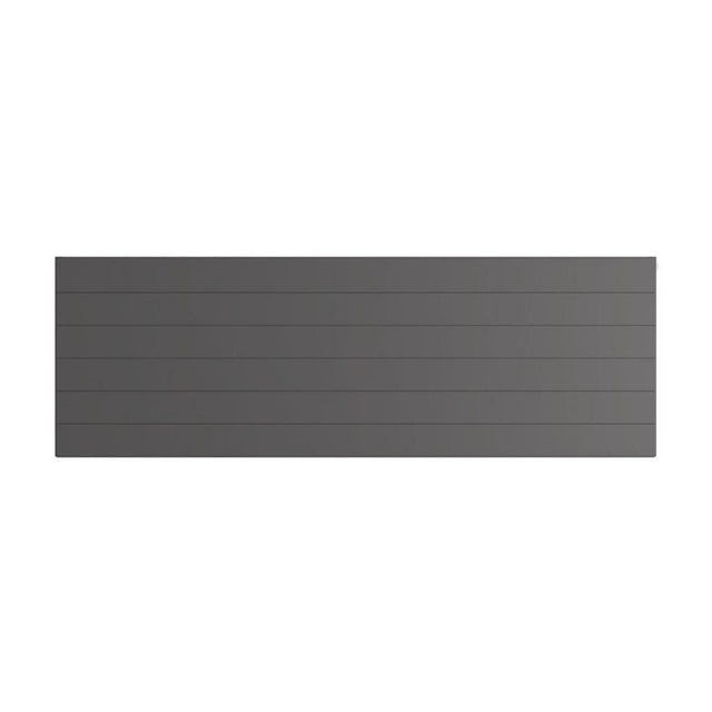 Eastbrook Flat Cover Plate With Lines 600mm x 1800mm - Matt Anthracite - 25.5127 - TAP 'N' SHOWER