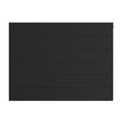 Eastbrook Flat Cover Plate With Lines 600mm x 800mm - Matt Black - 25.5130 - TAP 'N' SHOWER