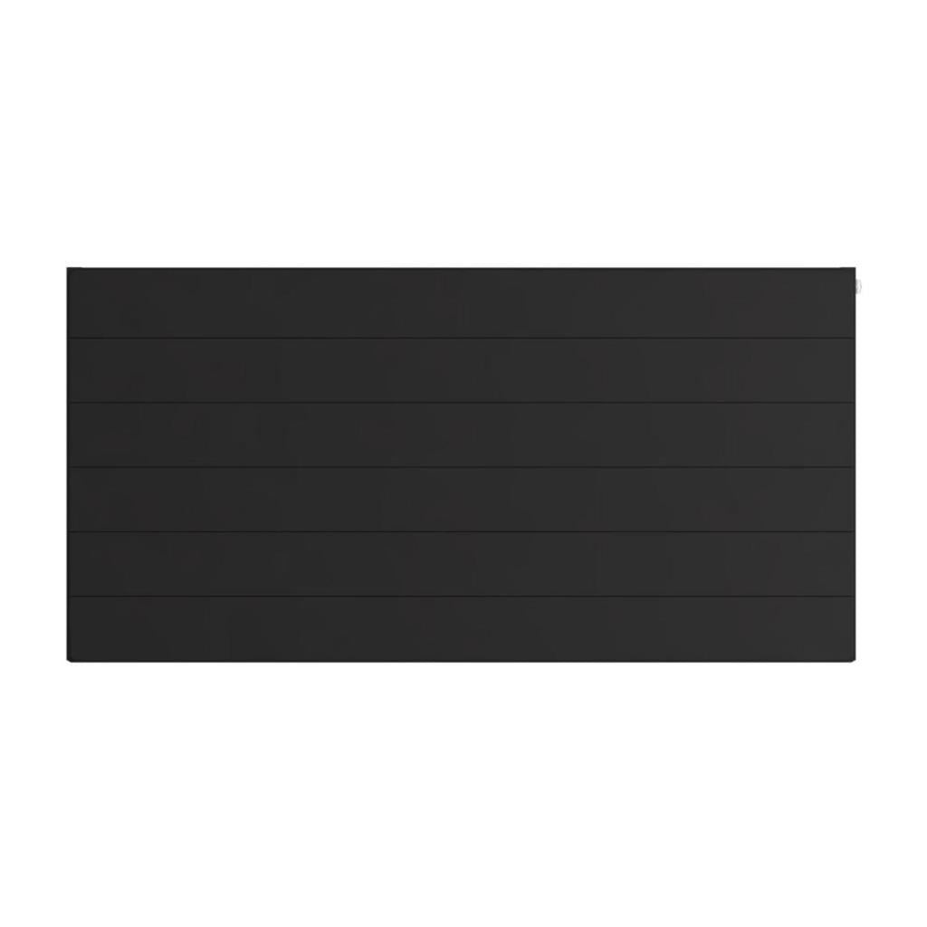 Eastbrook Flat Cover Plate With Lines 600mm x 1200mm - Matt Black - 25.5132 - TAP 'N' SHOWER