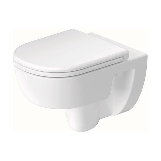 Duravit D - Code Wall - Mounted Toilet 540 mm - White High Gloss – 25130900002 - TAP 'N' SHOWER