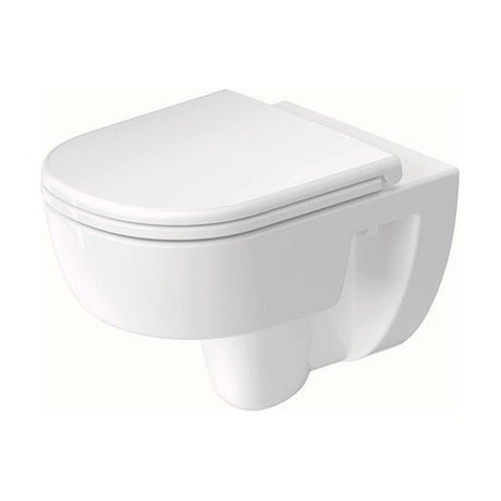 Duravit D - Code Wall - Mounted Toilet 540 mm - White High Gloss – 25130900002 - TAP 'N' SHOWER
