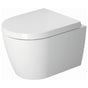 Duravit Me By Starck Compact Wall Mounted Toilet Rimless - High Gloss White - 2530090000
